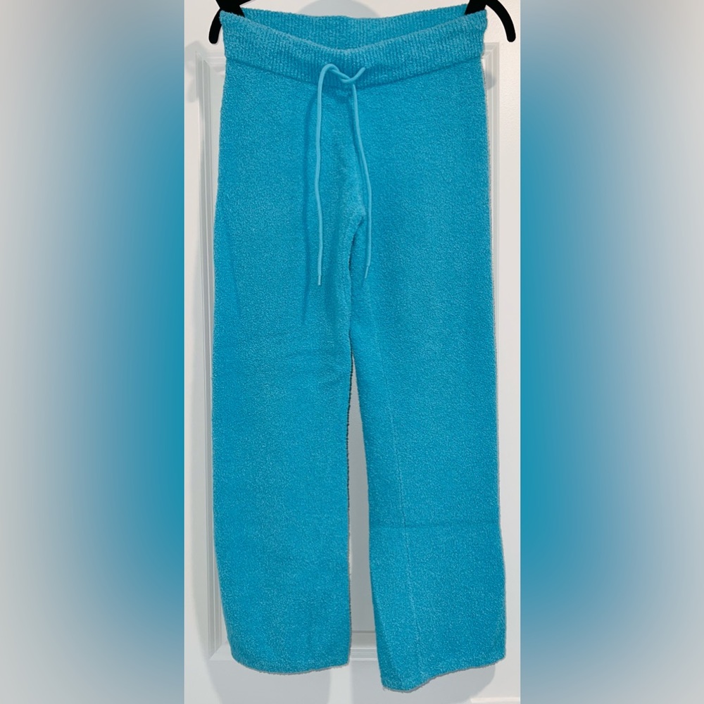 Theory Terry Wide Leg Pants PS